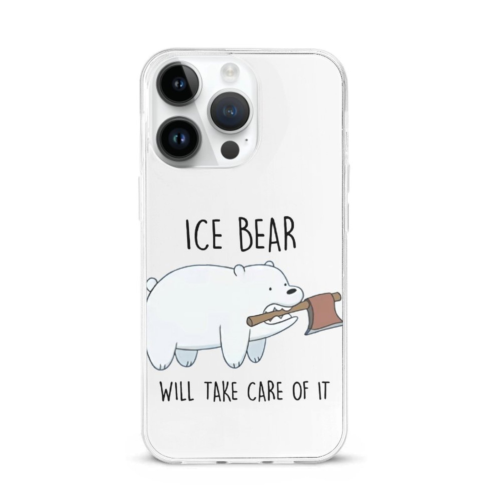 Bare BearsPhone Case for iPhone15 All-inclusive Drop Proof Support ...