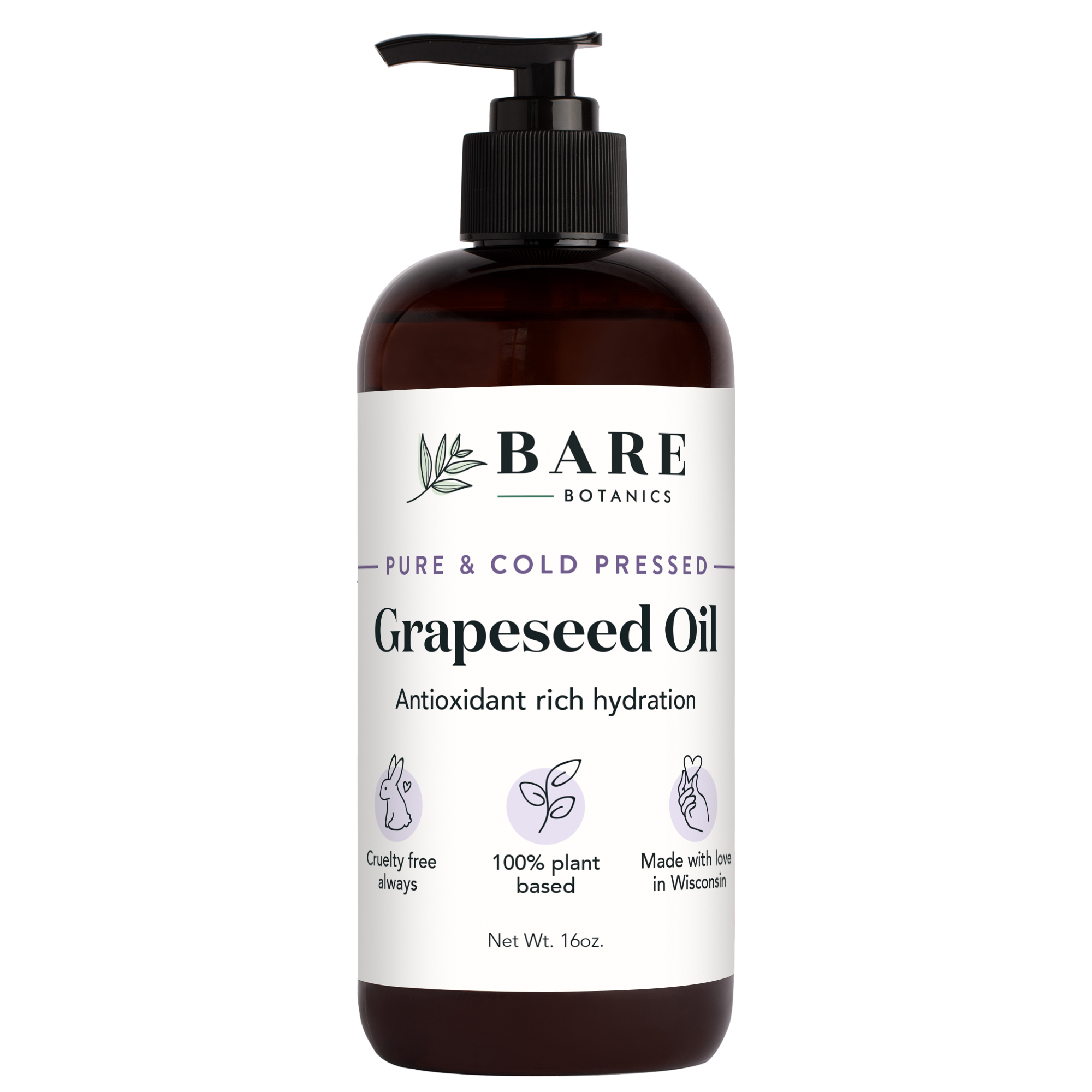 GRAPESEED OIL ANTIAGING MOISTURIZER Unrefined, Cold Pressed Essential