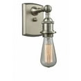 thumbnail image 1 of Bare Bulb Brushed Satin Nickel Seven-Inch LED Wall Sconce, 1 of 1