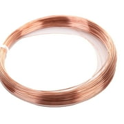 Bare Copper Single-Strand Red Copper Round Wire, Wire Diameter 3.5mm, Weight 500g
