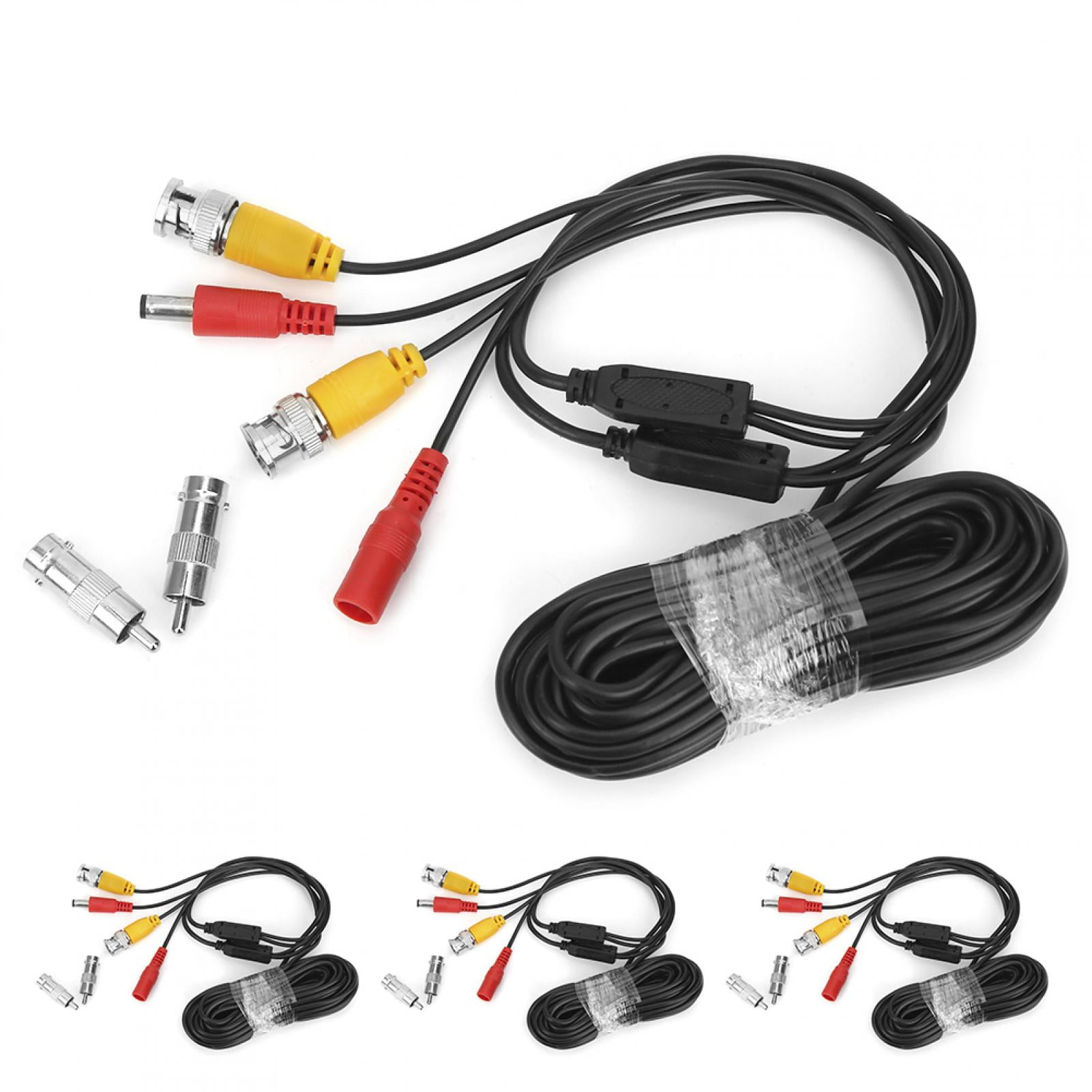 Bare Copper Wire Practical Effective Video Power Cable, CCTV Power Cord