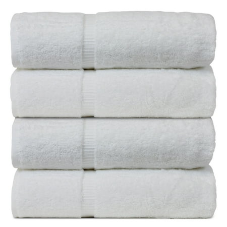 Bare Cotton Corp. Luxury Hotel and Spa 100-percent Turkish Cotton Bath Towels (Set of 4)