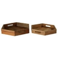 thumbnail image 1 of Bare Decor Cooper Hexagon Nesting 2 Piece Tray Set, 1 of 3