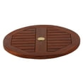 thumbnail image 1 of Bare Decor Indoor/Outdoor Lazy Susan in Genuine Teak Wood, Large 24" Round, 1 of 5