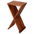 thumbnail image 1 of Bare Decor  Taj Teak Folding End Table, 1 of 4