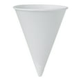 thumbnail image 1 of Bare Disposable Paper Cone Cup White Paper 4 oz. 5000 Ct 4R-2050, 1 of 9