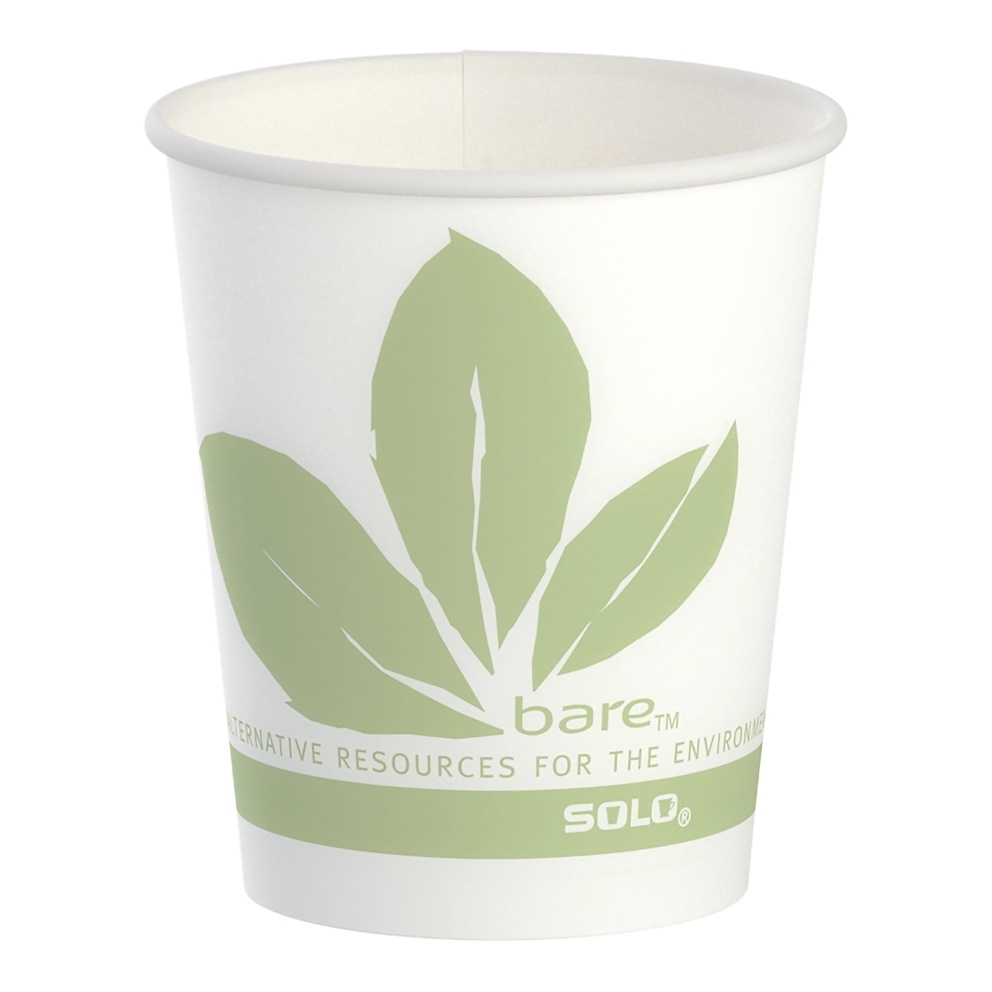Bare Eco-Forward Disposable Drinking Cup Multi-color Wax Coated Paper 5 ...