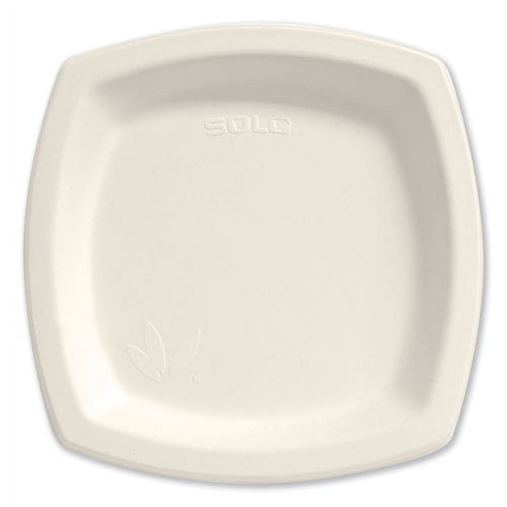 Bare Eco-Forward Sugarcane Dinnerware, Plate, 8.25