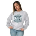 thumbnail image 1 of Bare Foot Buck Wild Cute Southern Women Crewneck Sweatshirt Brisco Brands M, 1 of 6