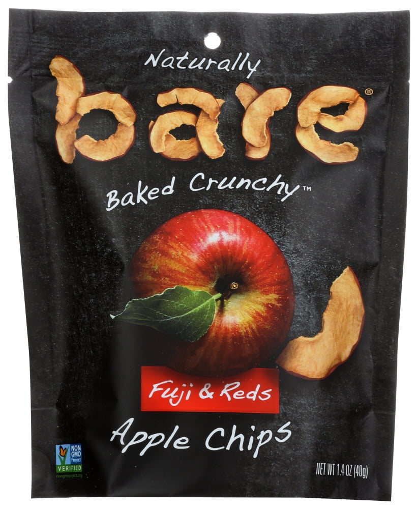 Bare Fruit Apple Chips Fuji & Reds, 1.40 Oz