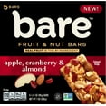 thumbnail image 1 of Bare Fruit & Nut Bars, Apple, Cranberry & Almond, 1.41 oz, 5 Count, 1 of 10