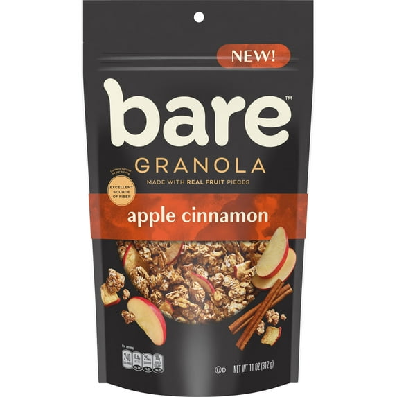 Bare Granola Apple Cinnamon Flavor, 11 oz Bag
