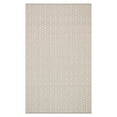 thumbnail image 1 of Bare Grey Handwoven Cotton Rug, 2'6" x 8' Runner, 1 of 6