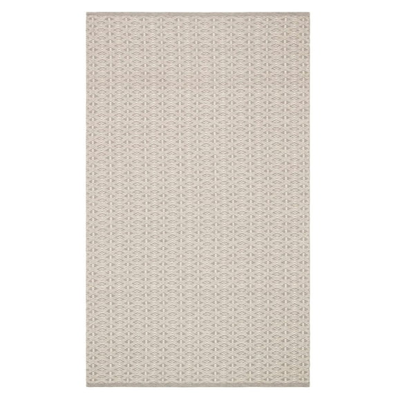 Bare Grey Handwoven Cotton Rug, 2'6" x 8' Runner