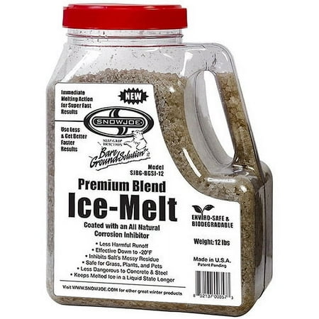 Bare Ground 12lb jug coated granular ice melt