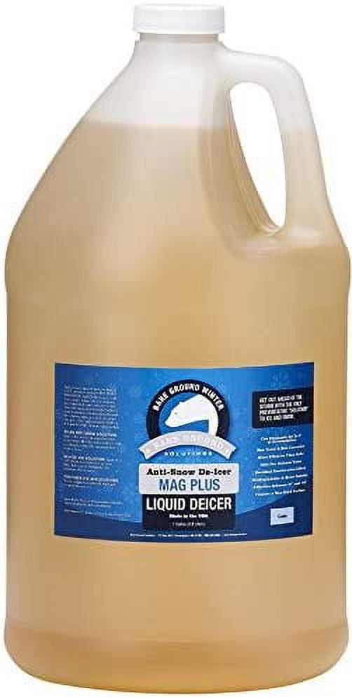 Bare Ground BGS1 All Natural AntiSnow Liquid DeIcer, 128 oz (1