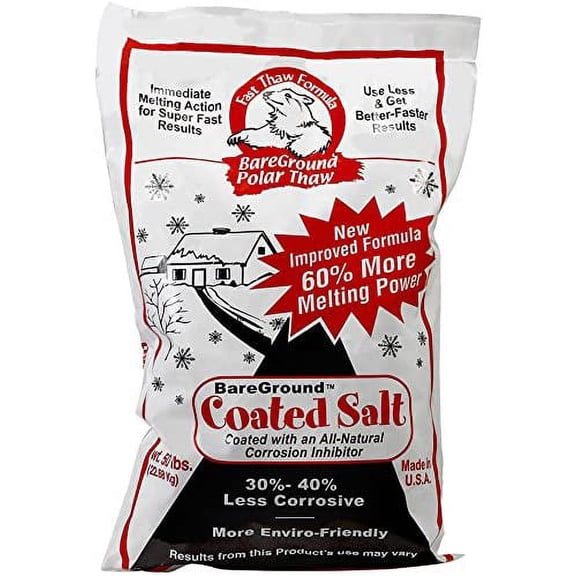 Bare Ground Coated Granular Ice Melt (50 LB) Bag