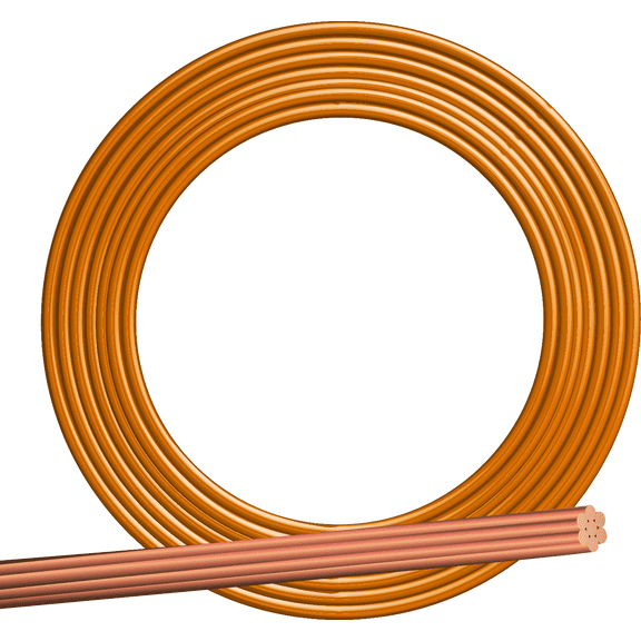 Bare Ground Electrical Wire - Pack of 4 Indoor & Outdoor Use, NEC-Compliant