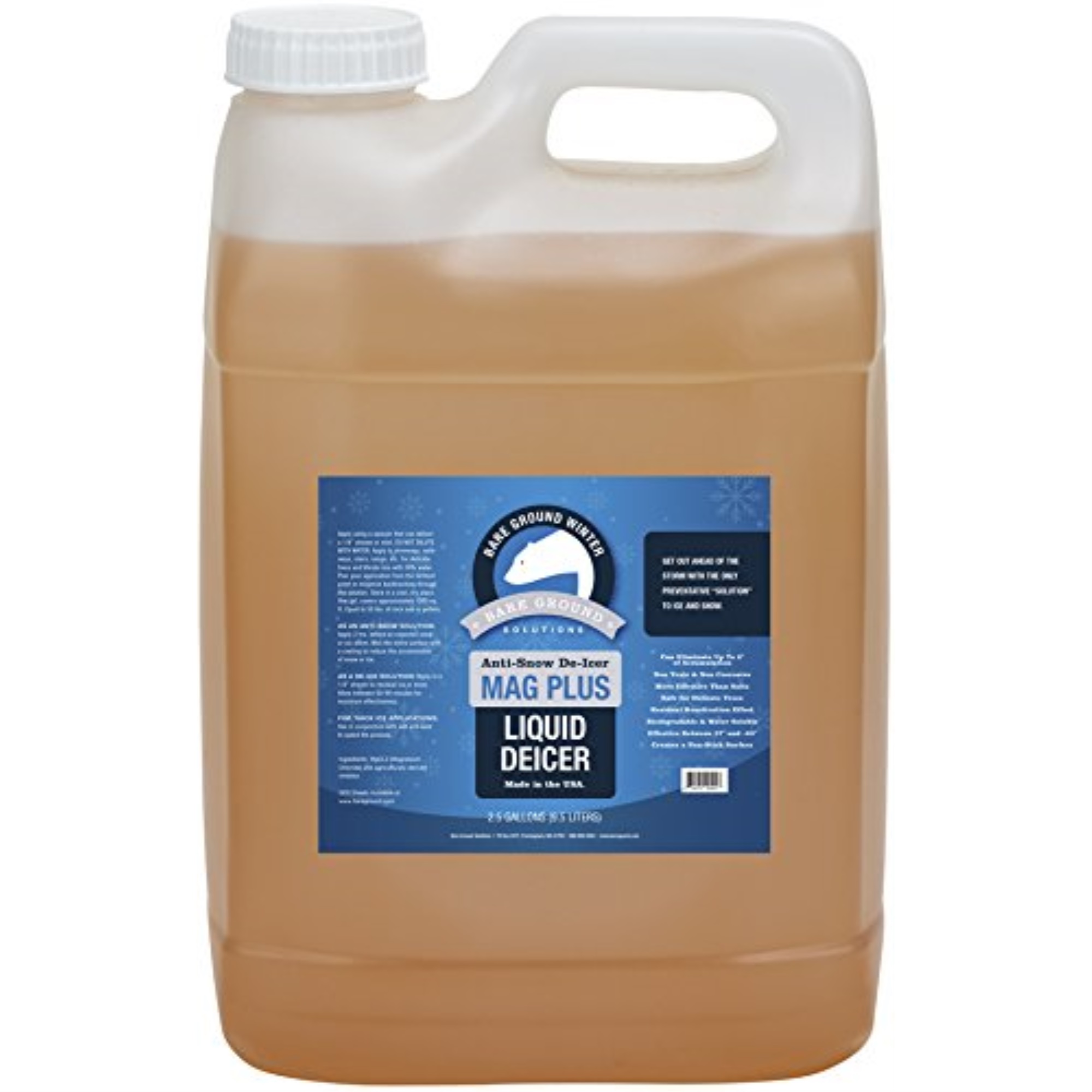 Bare Ground MagPlus liquid deicer (2.5 gallon pouch)