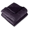 Size: 60"x80" - 17lbs, Actual Color: Minky Fleece Eggplant