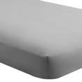 thumbnail image 1 of Bare Home 2 Microfiber Fitted Sheets, Deep Pocket, Split King, Light Grey, 2 Pack, 1 of 7