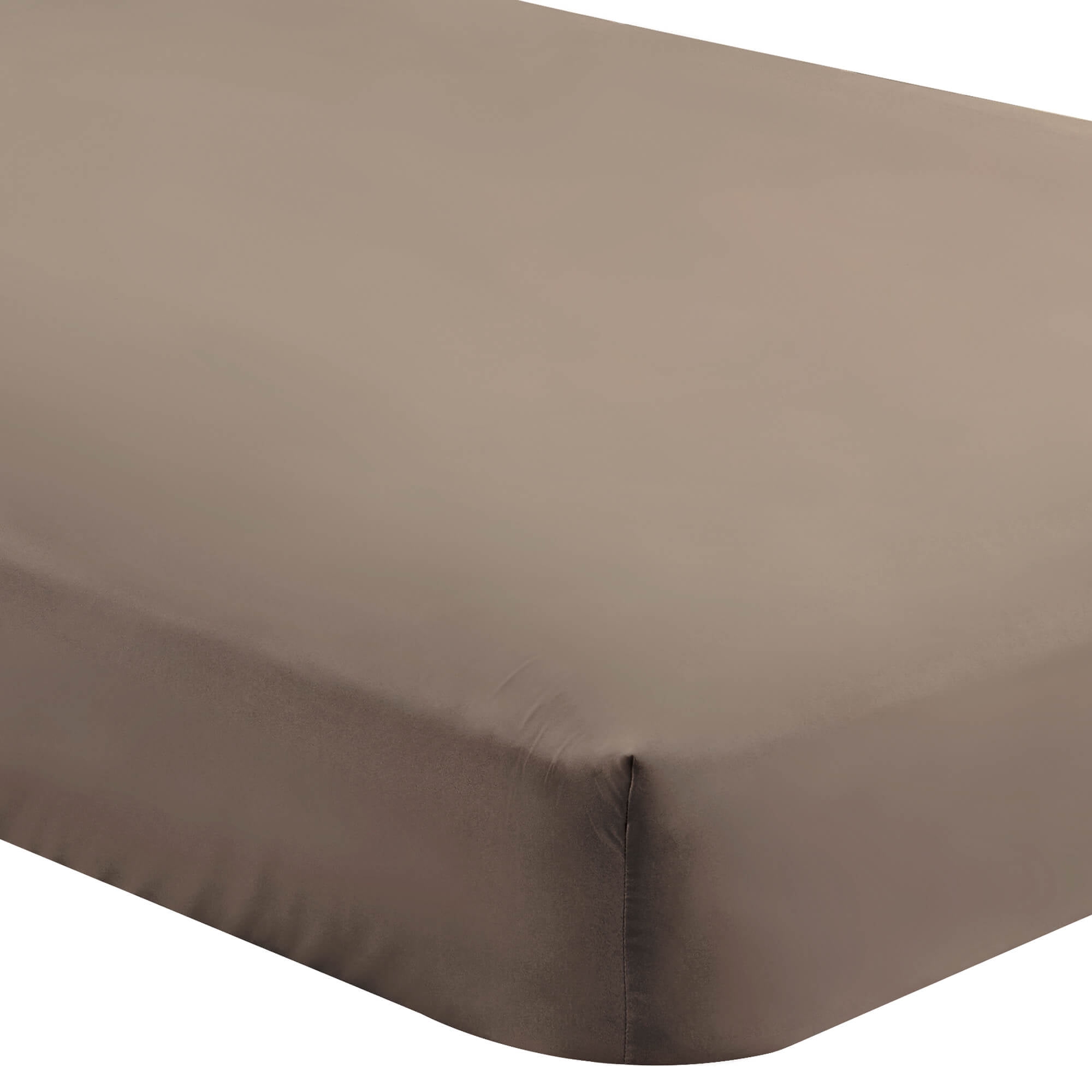 Taupe King Deep Pocket Microfiber Fitted Sheet Set