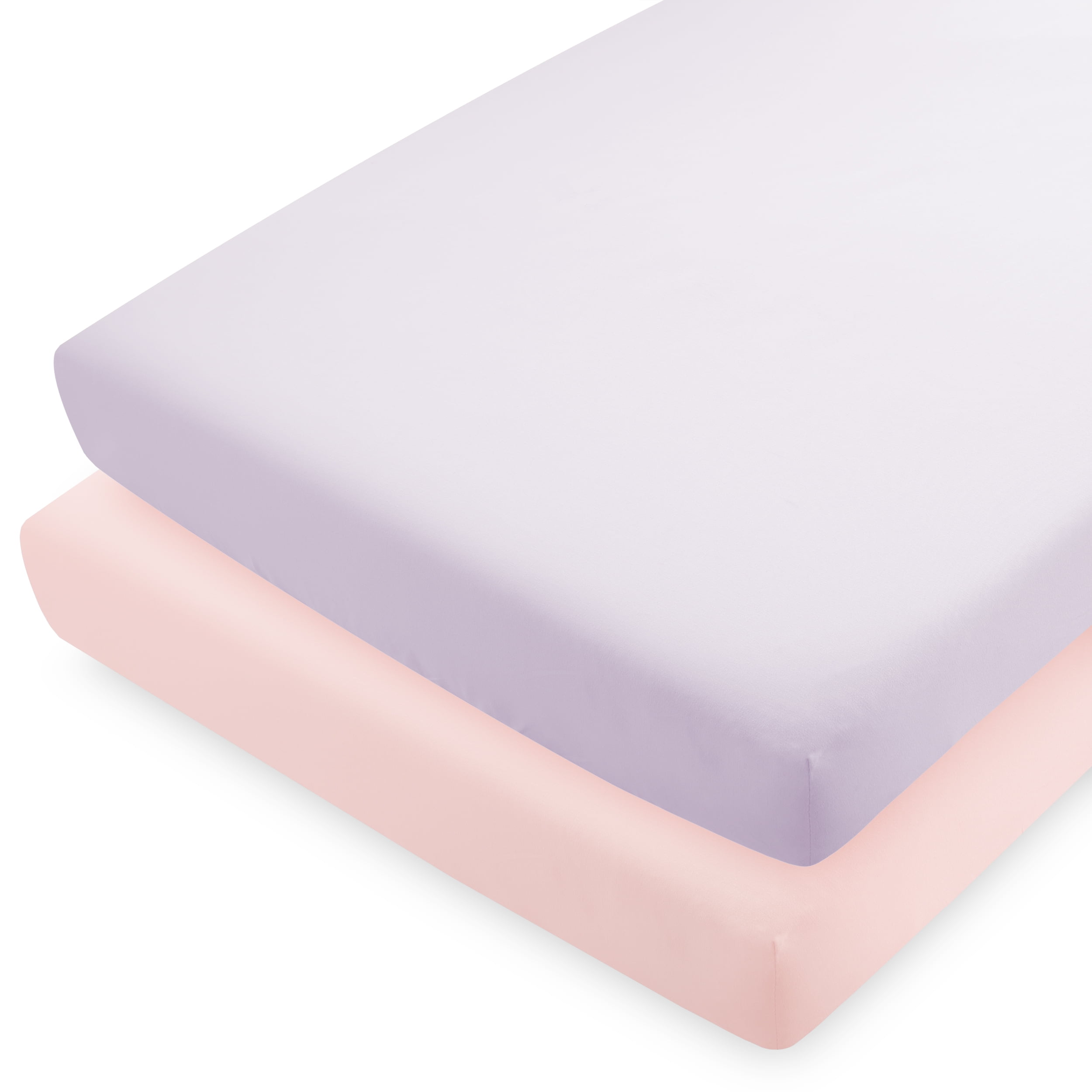 Bare Home 2 Pack Fitted Sheets Premium 1800 Collection Ultra Soft