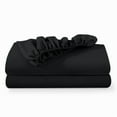 thumbnail image 1 of Bare Home 2-Pack Fitted Sheets - Premium 1800 Collection - Ultra-soft - Deep Pocket - King, Black, 1 of 8