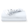 thumbnail image 1 of Bare Home 2-Pack Fitted Sheets - Premium 1800 Collection - Ultra-soft - Deep Pocket - Twin XL, White, 1 of 7