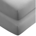 thumbnail image 1 of Bare Home 2 Twin Fitted Bed Sheets - Ultra-Soft, Hypoallergenic (Twin, Light Grey), 1 of 6