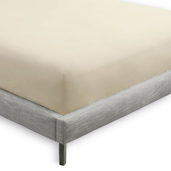Bare Home 2 Twin Fitted Premium Ultra-Soft Bed Sheets, 2-Pack (Twin, Sand)