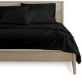 thumbnail image 1 of Bare Home 5 Piece Sheet Set, Microfiber, 2 Extra Pillowcases, Twin XL, Black, 1 of 6