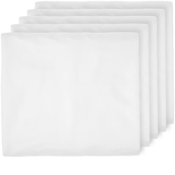 Bare Home 5 Queen Fitted Bed Sheets - Ultra-Soft, Hypoallergenic (Queen - 5 Pack, White)