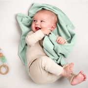 Bare Home 6-Pack Cotton Flannel Receiving Blanket - Warm and Durable - Ultra Soft - Receiving, Mint