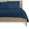 thumbnail image 1 of Bare Home 6 Piece Sheet Set, Microfiber, 2 Extra Pillowcases, Queen, Dark Blue, 1 of 6