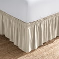 thumbnail image 1 of Bare Home  Adjustable Wrap Around Bed Skirt California King - Sand, 1 of 10
