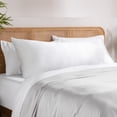 thumbnail image 1 of Bare Home Bamboo Body Pillowcase - Made from Rayon Fibers -  Soft, Cooling & Breathable - White, 1 of 9