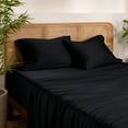thumbnail image 1 of Bare Home Bamboo Pillowcases Set (2-pack) - Made from Rayon Fibers -  Soft, Cooling & Breathable - Queen, Black, 1 of 8