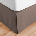 thumbnail image 1 of Bare Home Bed Skirt Double Brushed Premium Microfiber, 15-Inch Tailored Drop Pleated Dust Ruffle, 1800 Ultra-Soft, Shrink and Fade Resistant (King, Taupe), 1 of 2