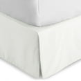 thumbnail image 1 of Bare Home Bed Skirt, Microfiber, Pleated, 15" Tailored Drop, Twin, Fresh Cream, 1 of 5