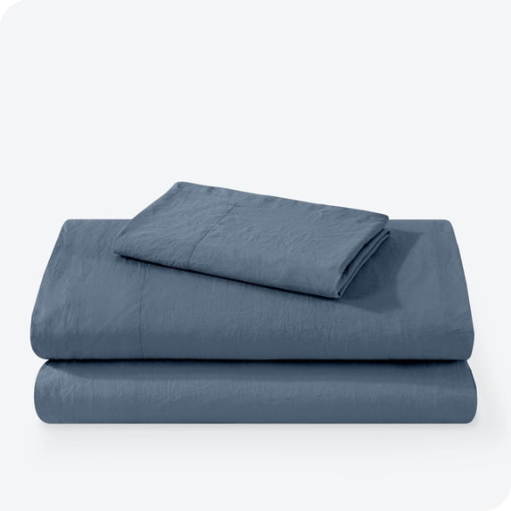 Bare Home Bering Sea Microfiber Sheet Set, Wrinkle Resistant, Deep Pocket, Twin