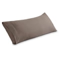 thumbnail image 1 of Bare Home Body Pillowcase - Envelope Closure - Ultra Soft - Double Brushed - Taupe, 1 of 7