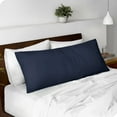 thumbnail image 1 of Bare Home Body Pillowcase - Zipper Closure - Ultra Soft - Double Brushed - Midnight Blue, 1 of 8