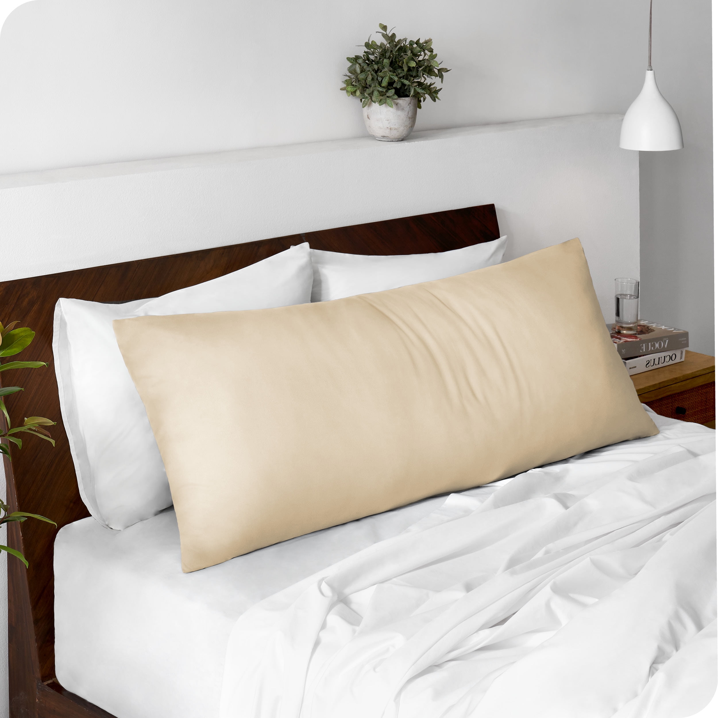 Bare Home Body Pillowcase Zipper Closure Ultra Soft Double