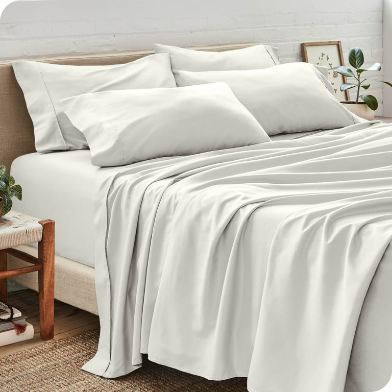 Bare Home Bonus Sheet Set - 4 Pillowcases - Premium 1800 Collection - 6  Piece - Queen, Forest Green