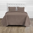 thumbnail image 1 of Bare Home Coverlet Set + Microfiber Sheet Set - Diamond Stitched Lightweight Bedspread - Ultra-Soft Microfiber Sheet Set, 1 of 5