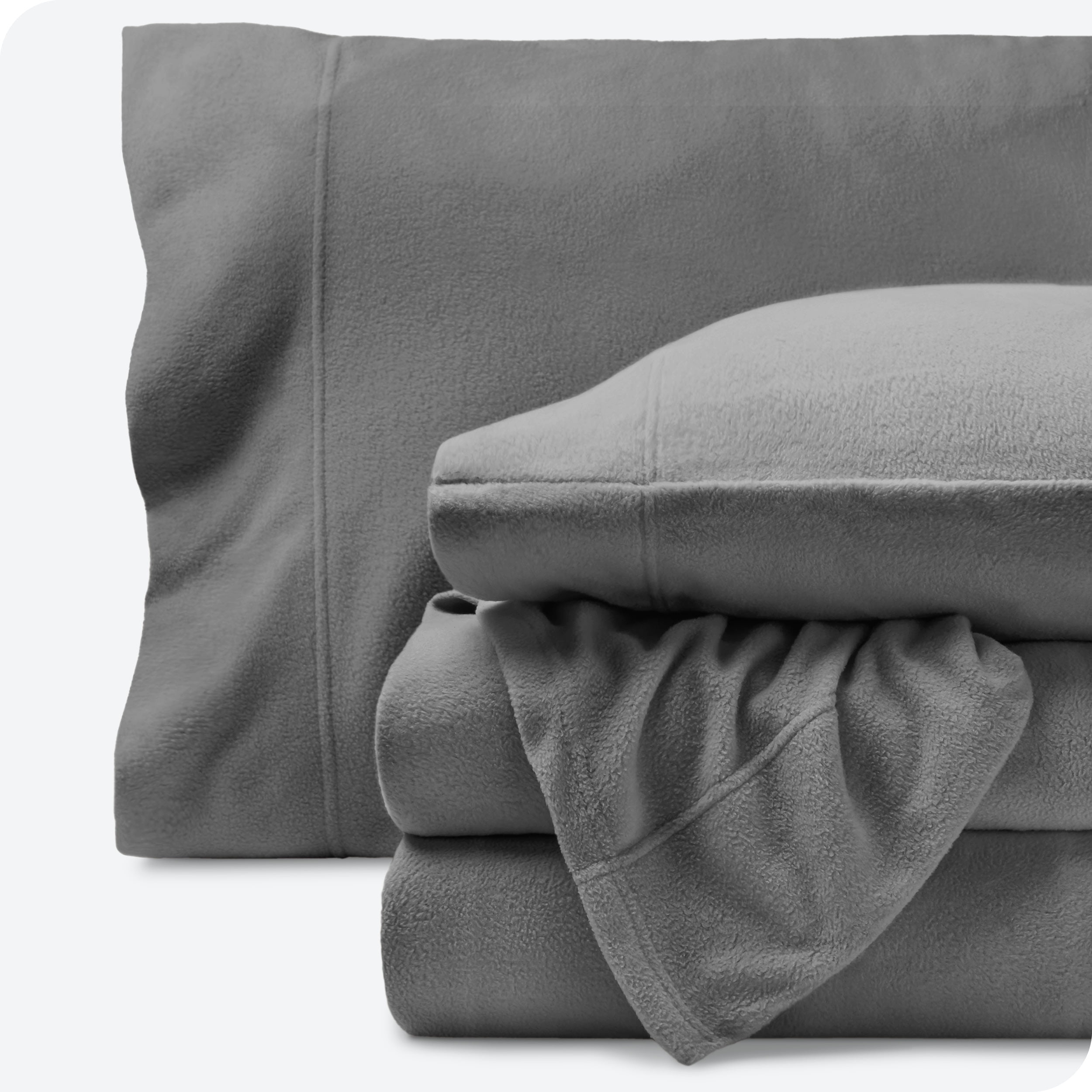 Collections Etc Super Soft & Cozy Plush Fleece 2-Piece Polyester