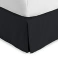 thumbnail image 1 of Bare Home Double Brushed Bed Skirt - Premium 1800 Collection - 15-inch Drop - King, Black, 1 of 10
