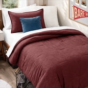 Bare Home Down Alternative Comforter Set - 2-Pieces - All Seasons - Twin/Twin-XL, Heather Rose