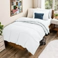 thumbnail image 1 of Bare Home Down Alternative Comforter Set - 2-Pieces - All Seasons - Twin/Twin-XL, White, 1 of 7